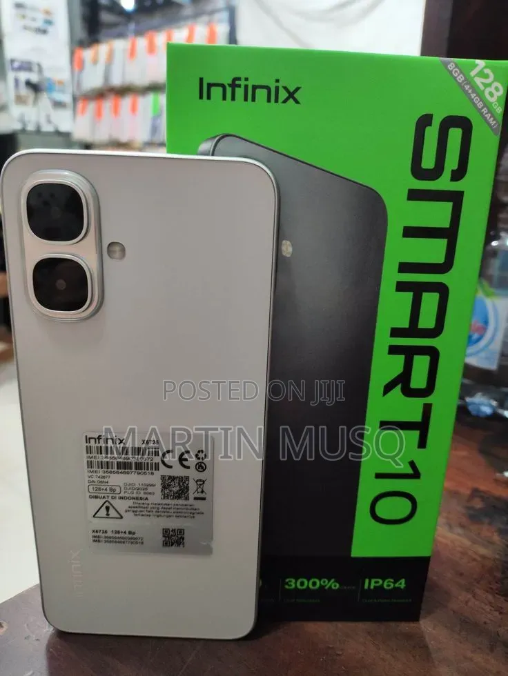 Infinix Smart 10 64 GB Silver
