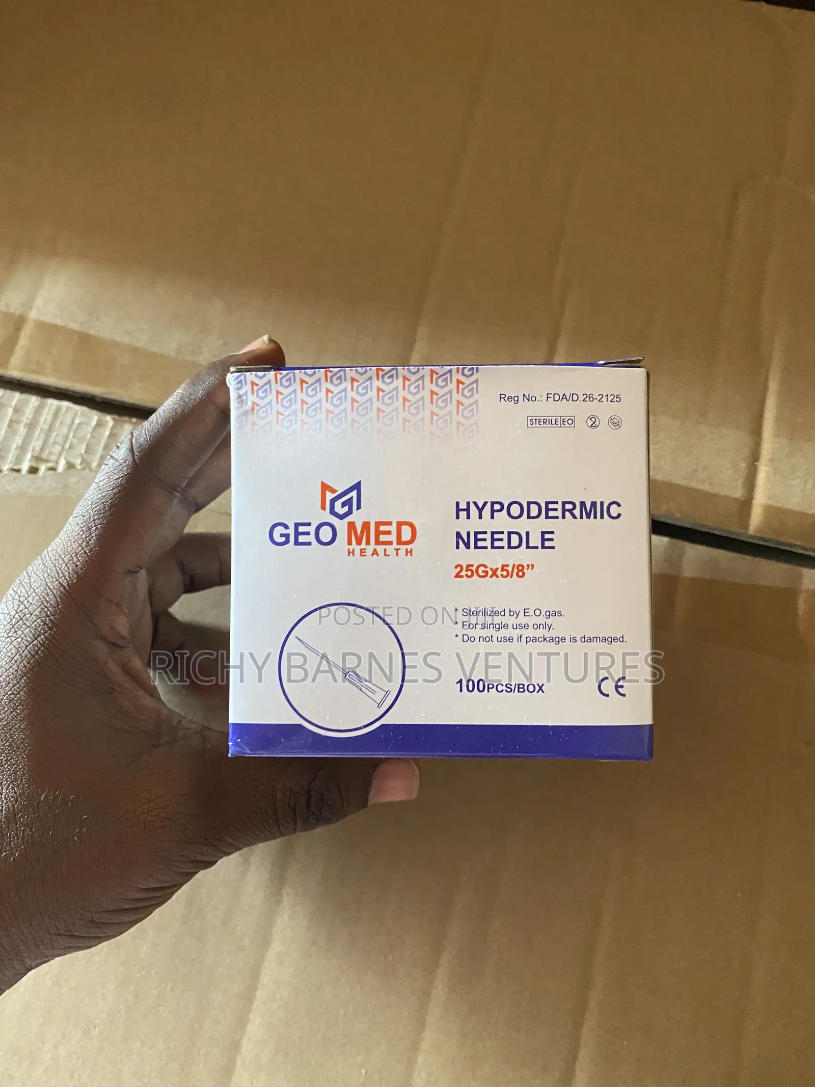 Hypodermic Needle 25G