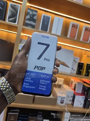 New Tecno Pop 7 Pro 64 GB Black