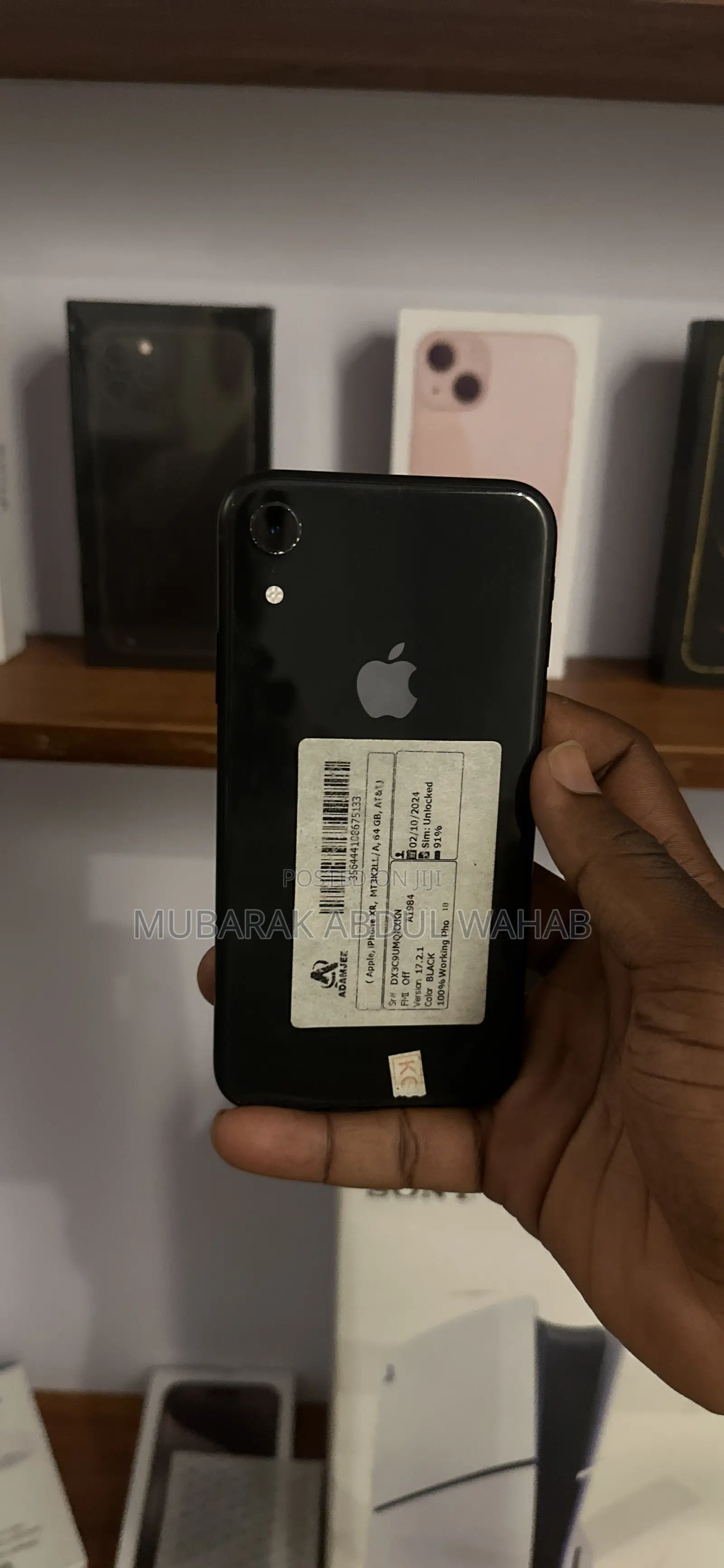 Apple iPhone XR 128 GB Black