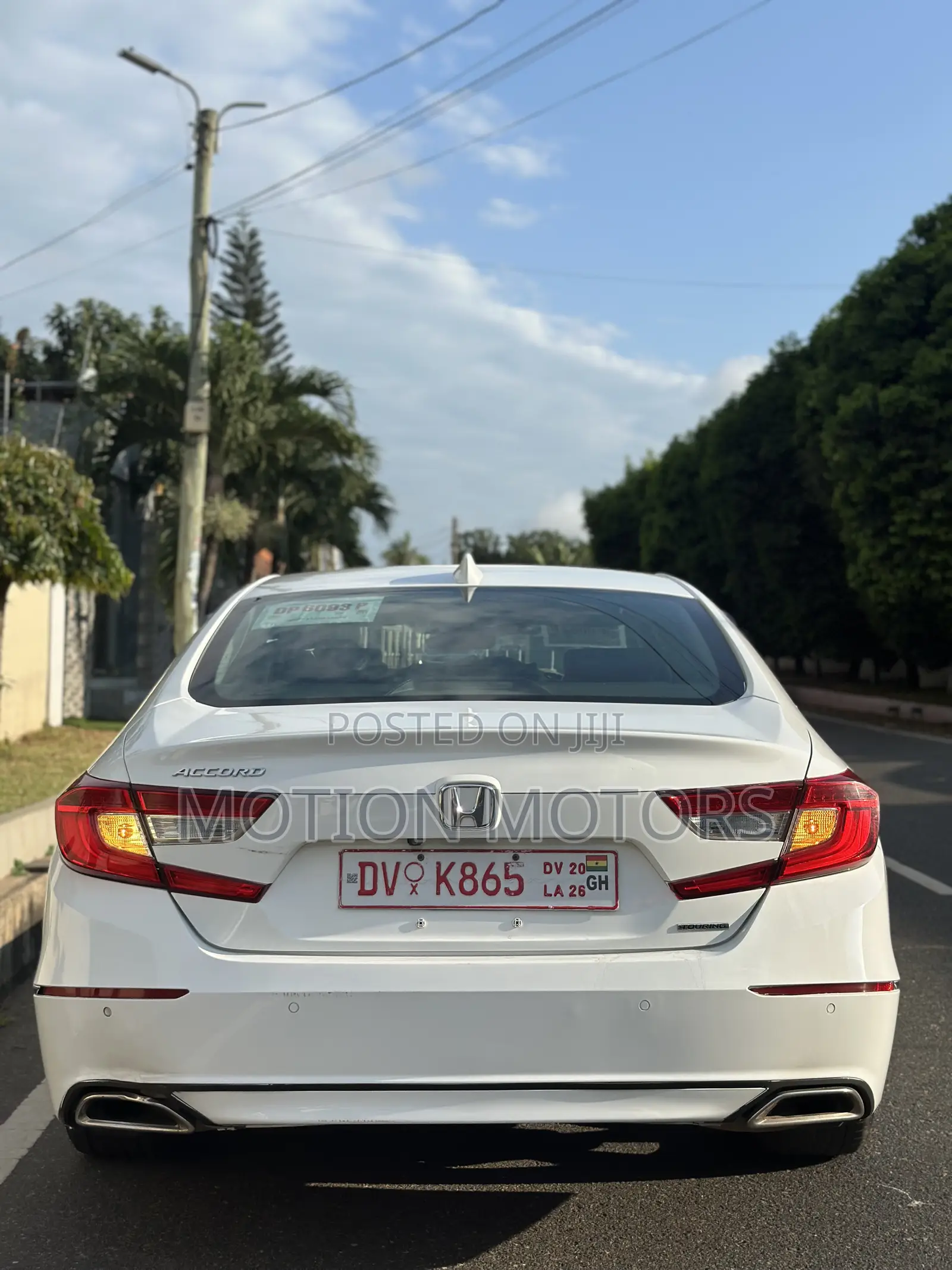 Honda Accord Touring 2018 White