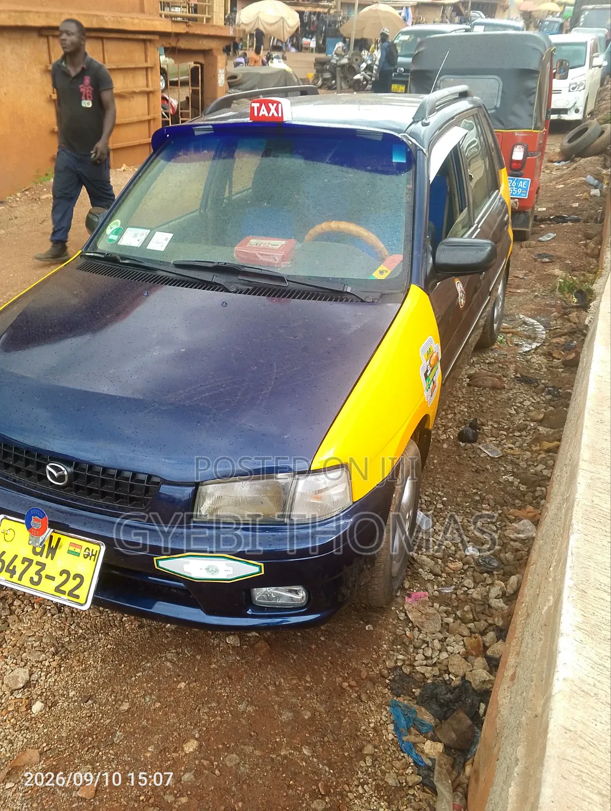 Mazda Demio 2010 Blue