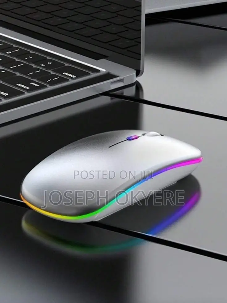 GUEETON Ultra-Thin Wireless Mouse 2.4G Bluetooth