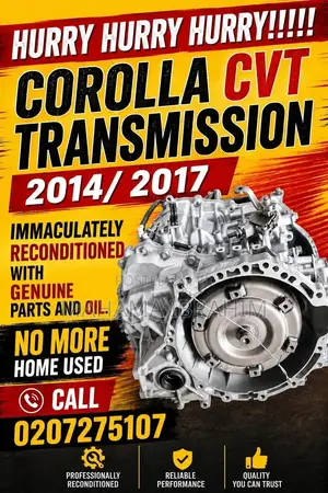 Corolla CVT Transmission 2014/2017