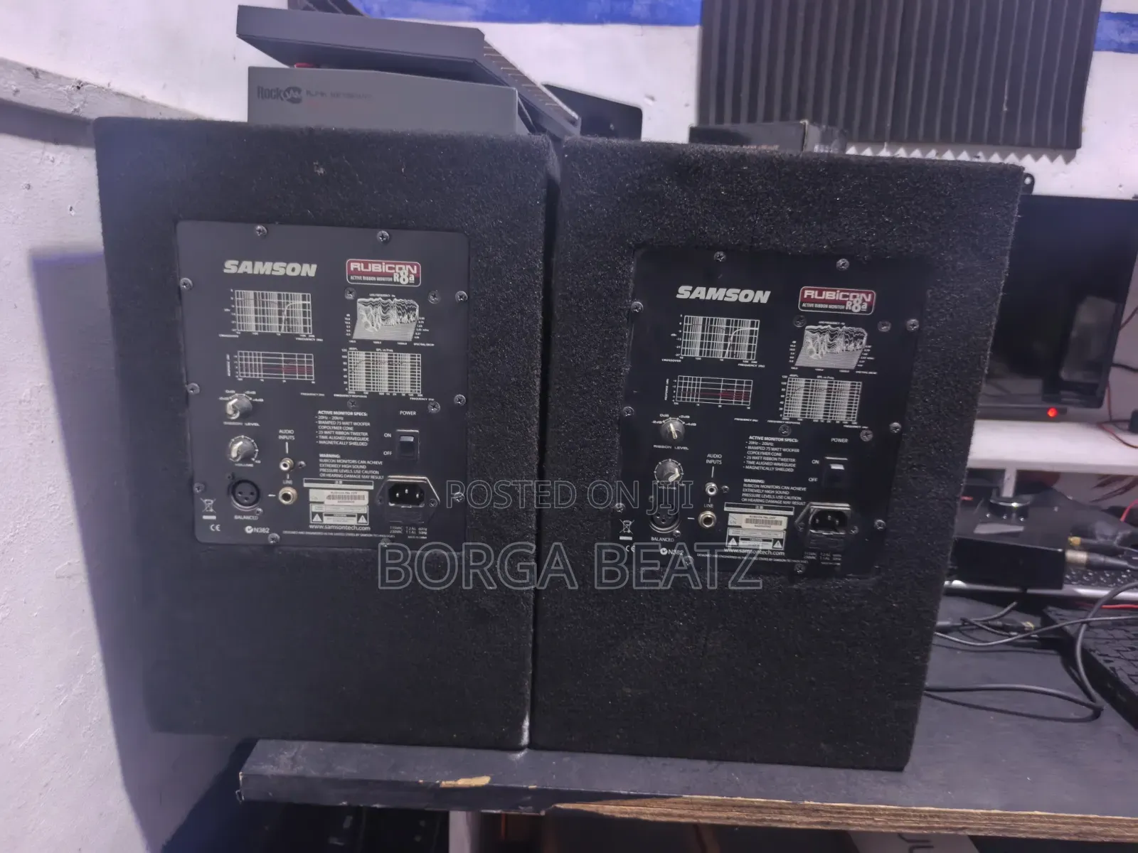 Samson 8" Inches Studio Monitors