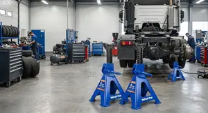 6 Ton Heavy Duty Jack Stands 2 Pair - WHJS0601
