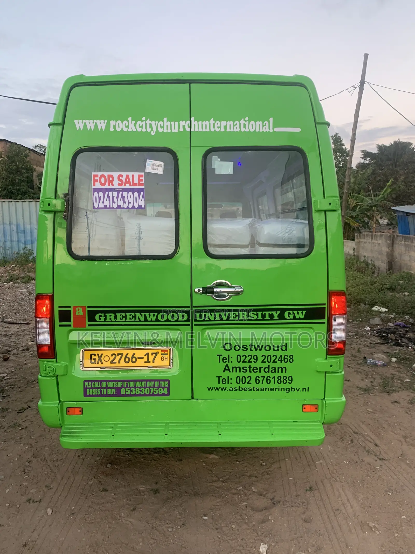 Mercedes-Benz Sprinter 2013 Green