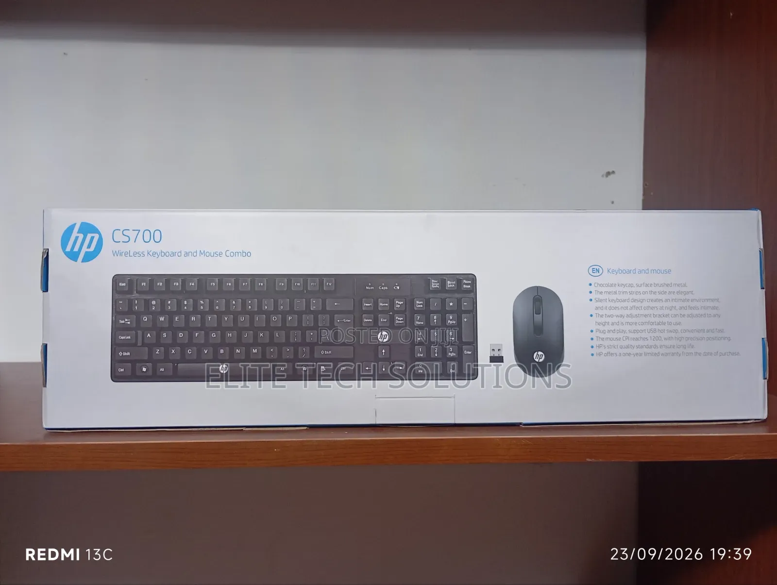 HP Cs700 Wireless Keyboard