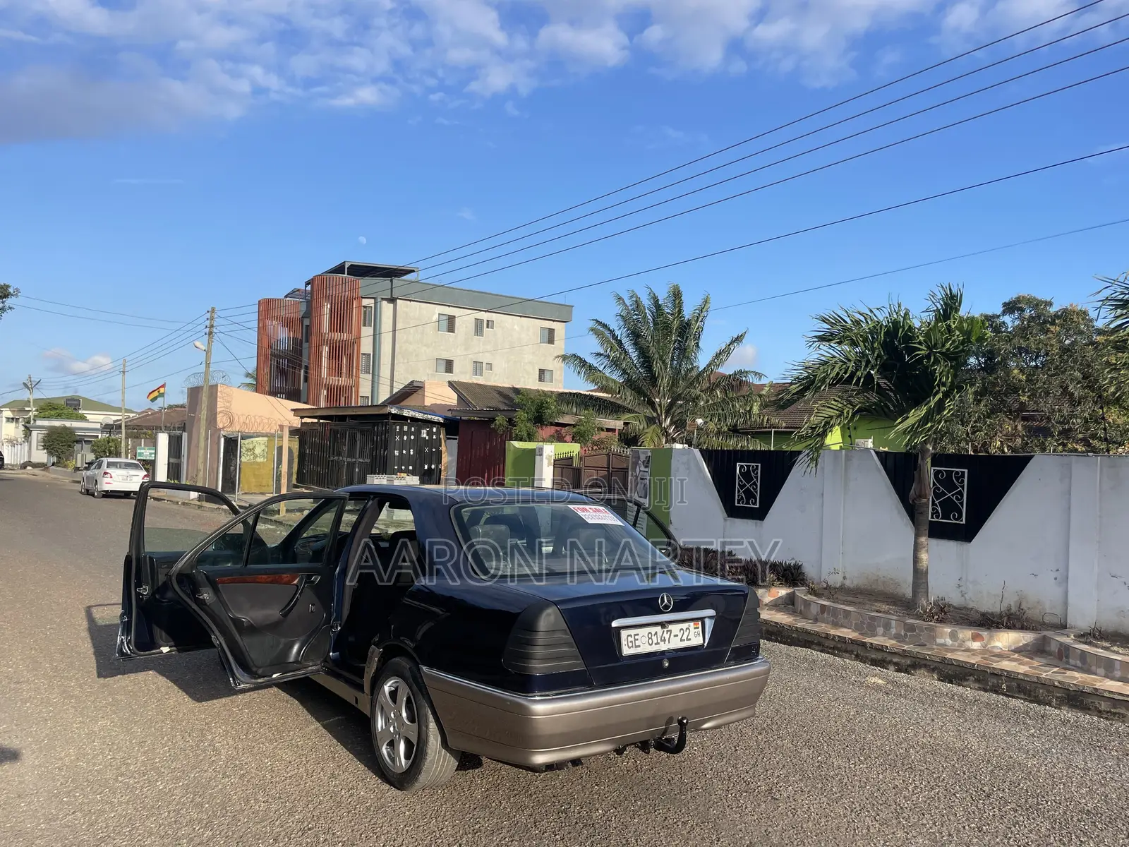 Mercedes-Benz C280 2000 Blue