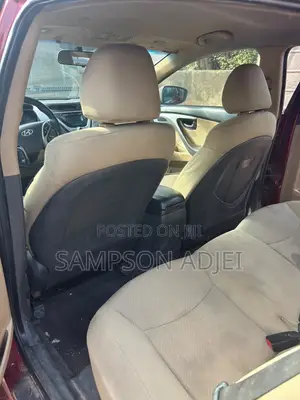 Hyundai Elantra 2013 Red
