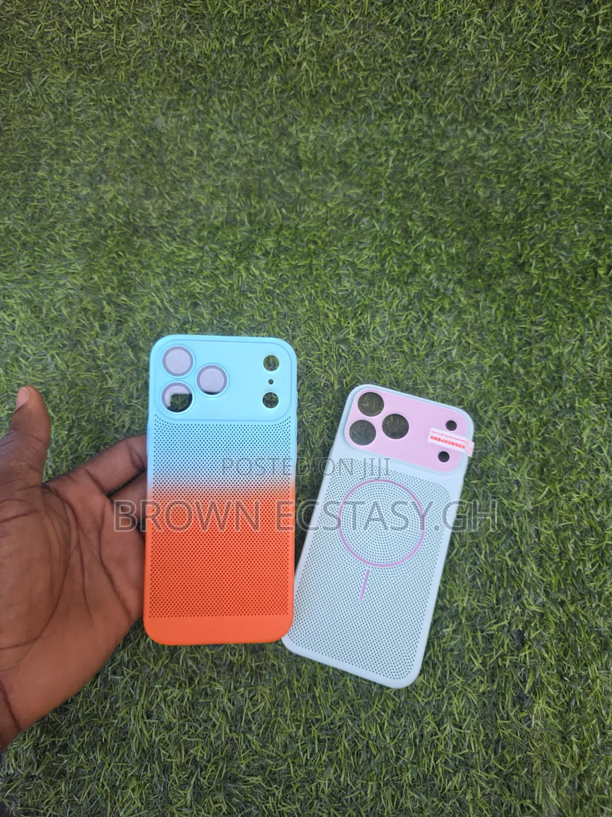 iPhone 17/18 Pro and Pro Max Two Toned Breathable Case