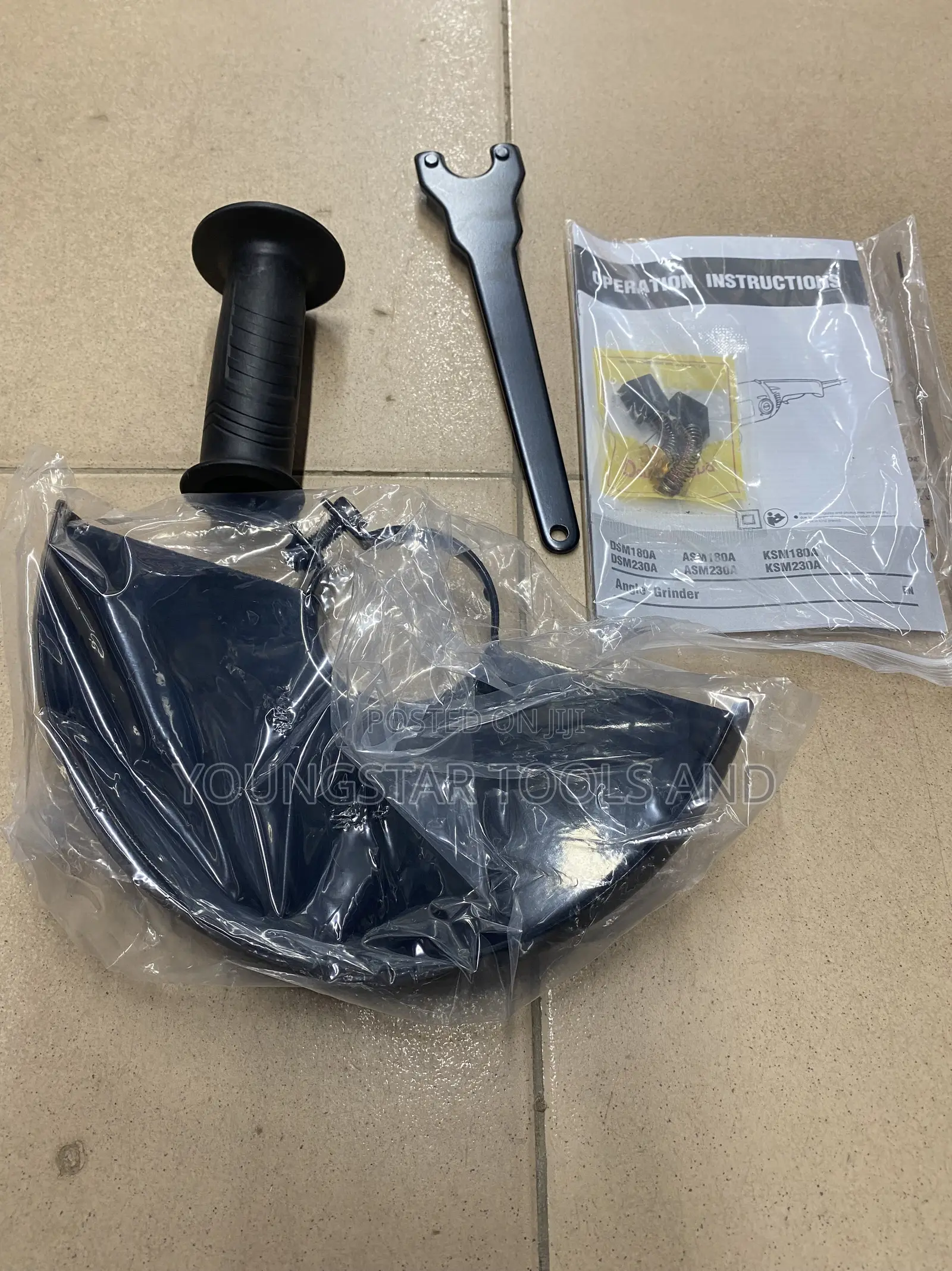 DongCheng DSM230A Heavy Duty Angle Grinder (2200W) - Brand New