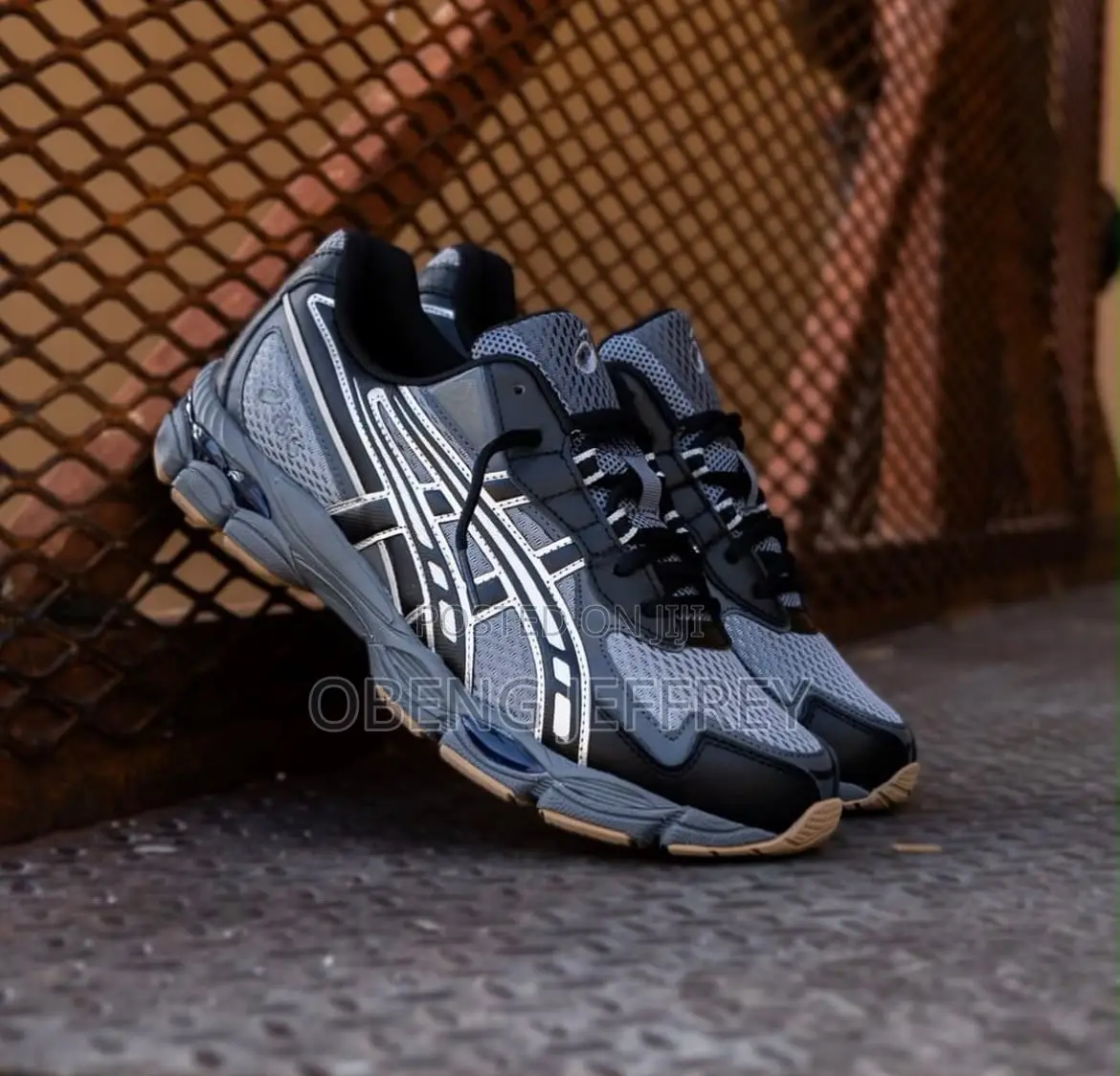 Original Asics Gel NYC 2055 Clay Gray/Black