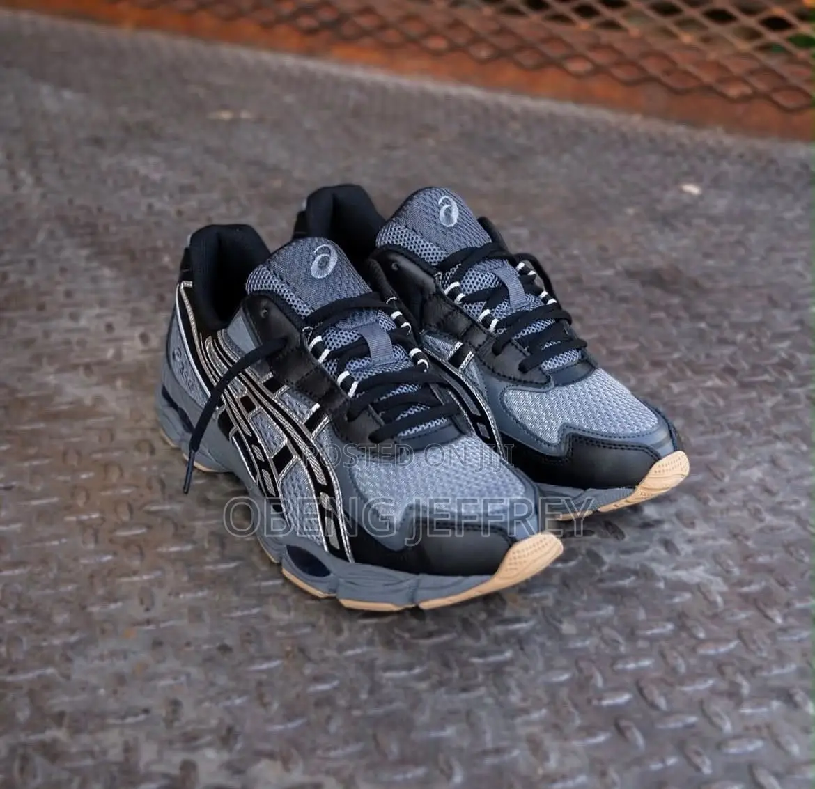 Original Asics Gel NYC 2055 Clay Gray/Black