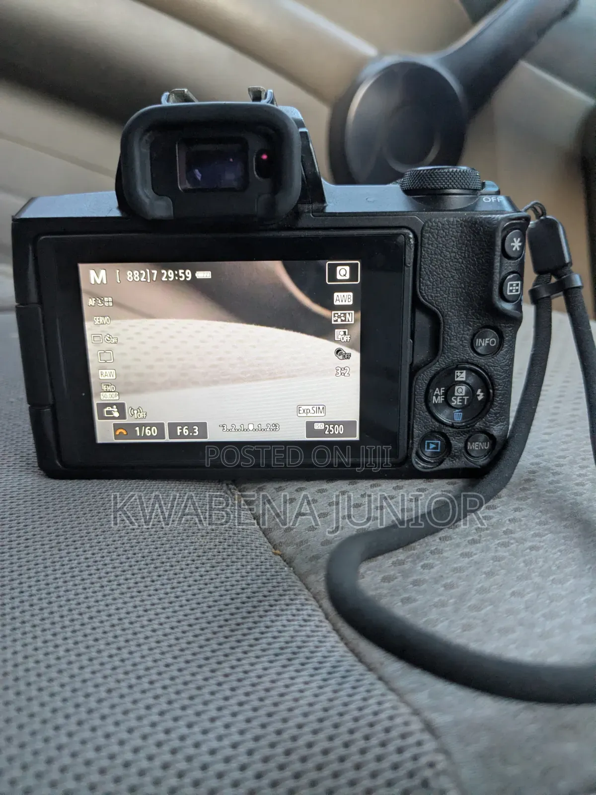 Canon M50, Lens, With Batteries and Charger