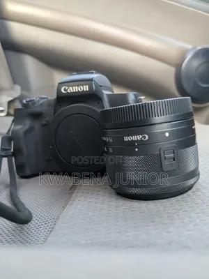 Canon M50, Lens, With Batteries and Charger