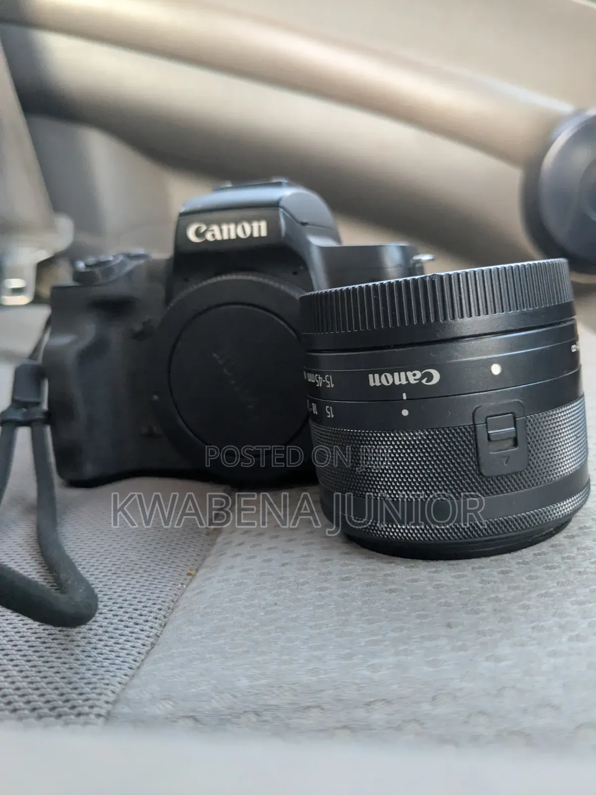 Canon M50, Lens, With Batteries and Charger