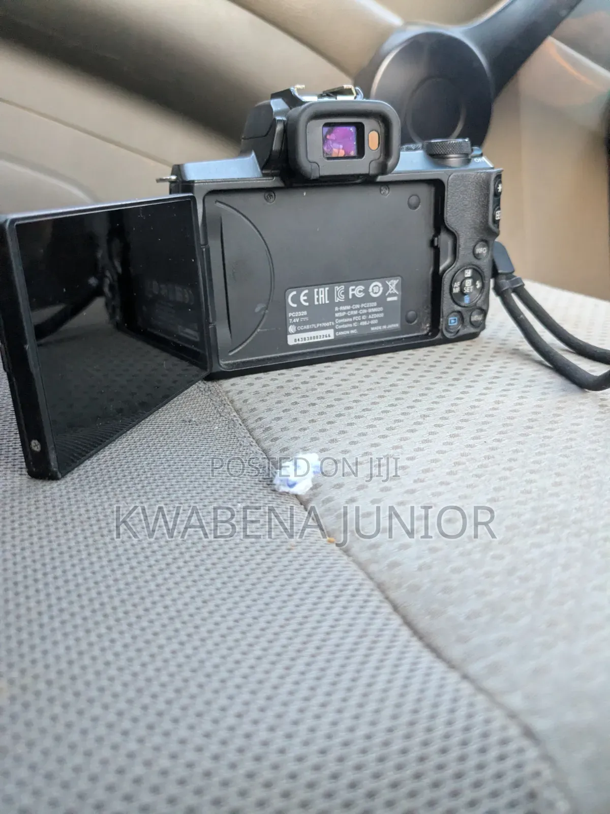 Canon M50, Lens, With Batteries and Charger