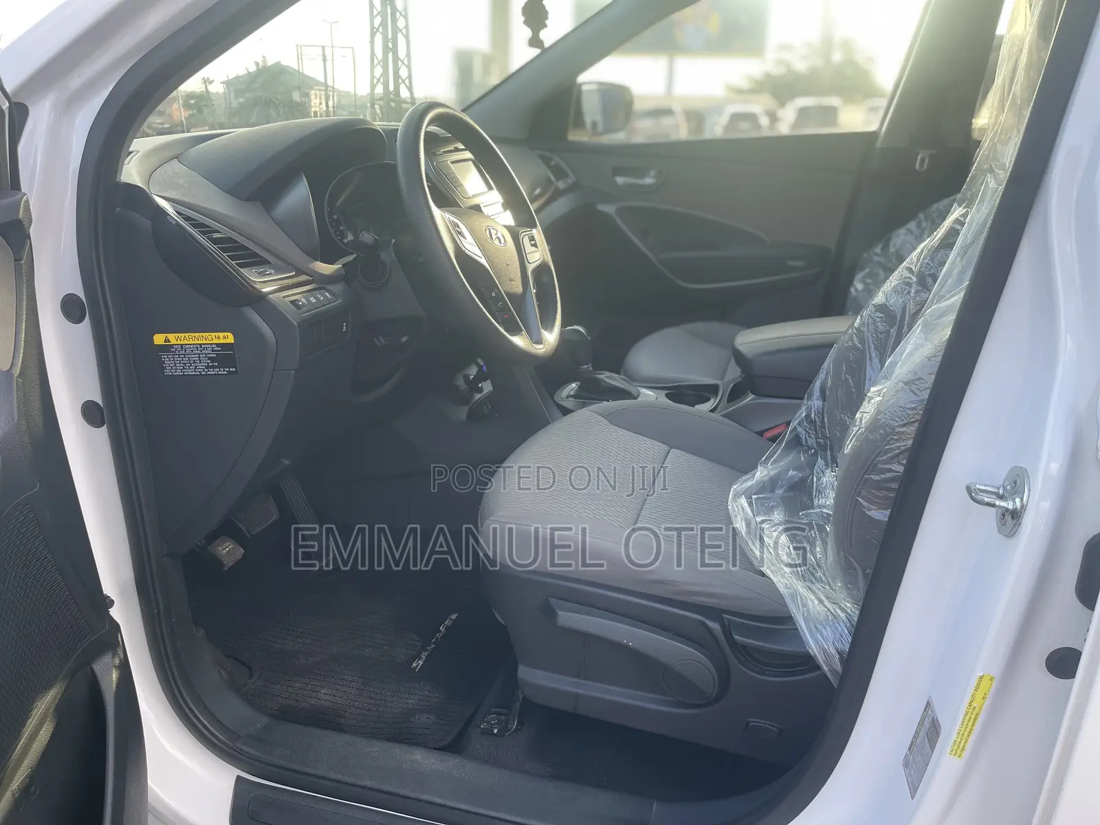 Hyundai Santa Fe 2018 White