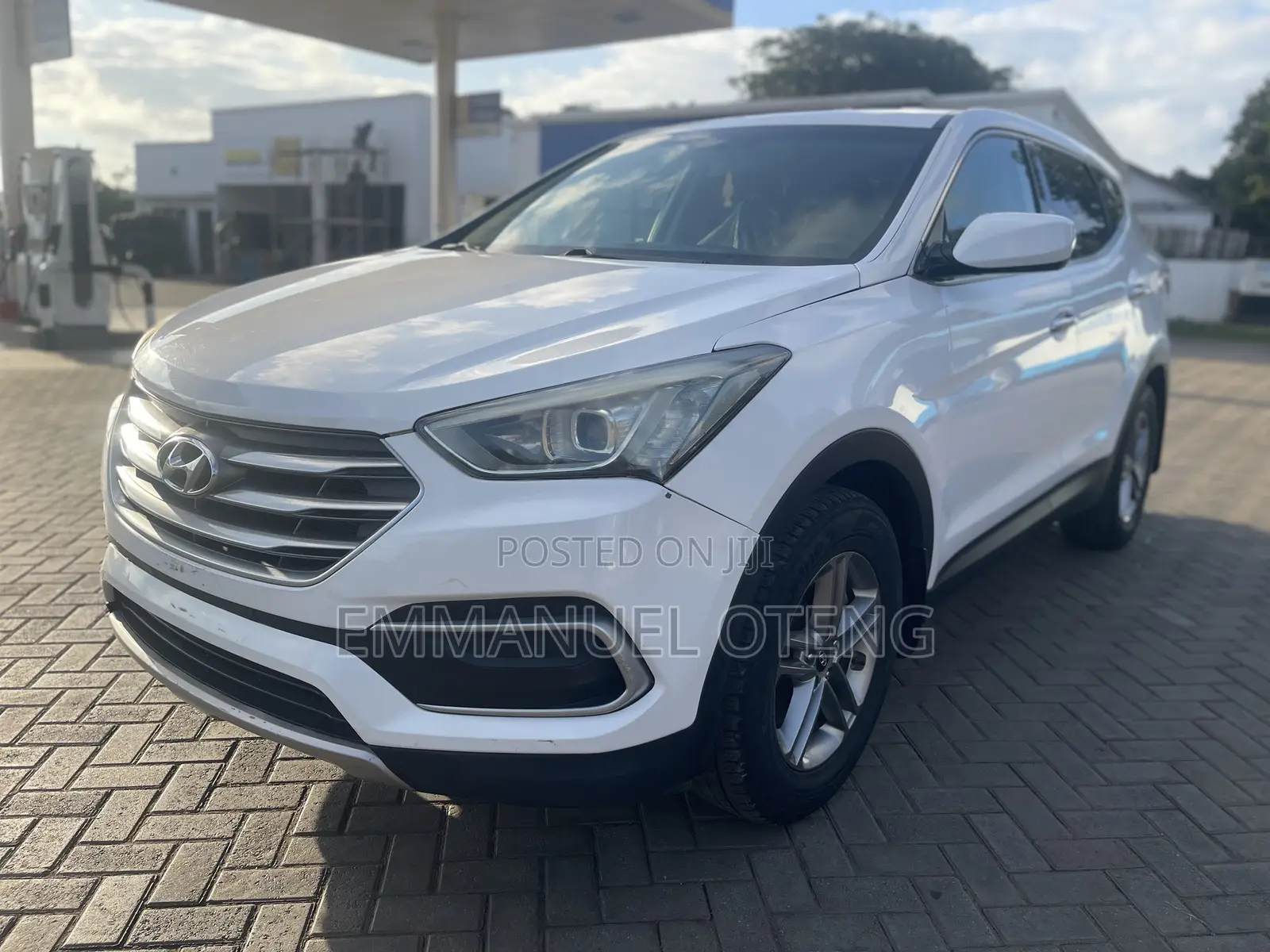 Hyundai Santa Fe 2018 White