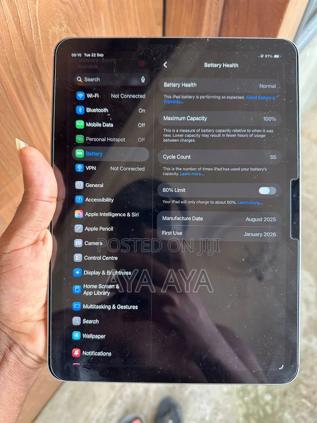 Apple iPad Air 11 (2024) 256 GB Gray