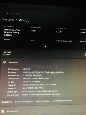 Desktop Computer Asus 12GB Intel Core i5 HDD+SSD 500GB