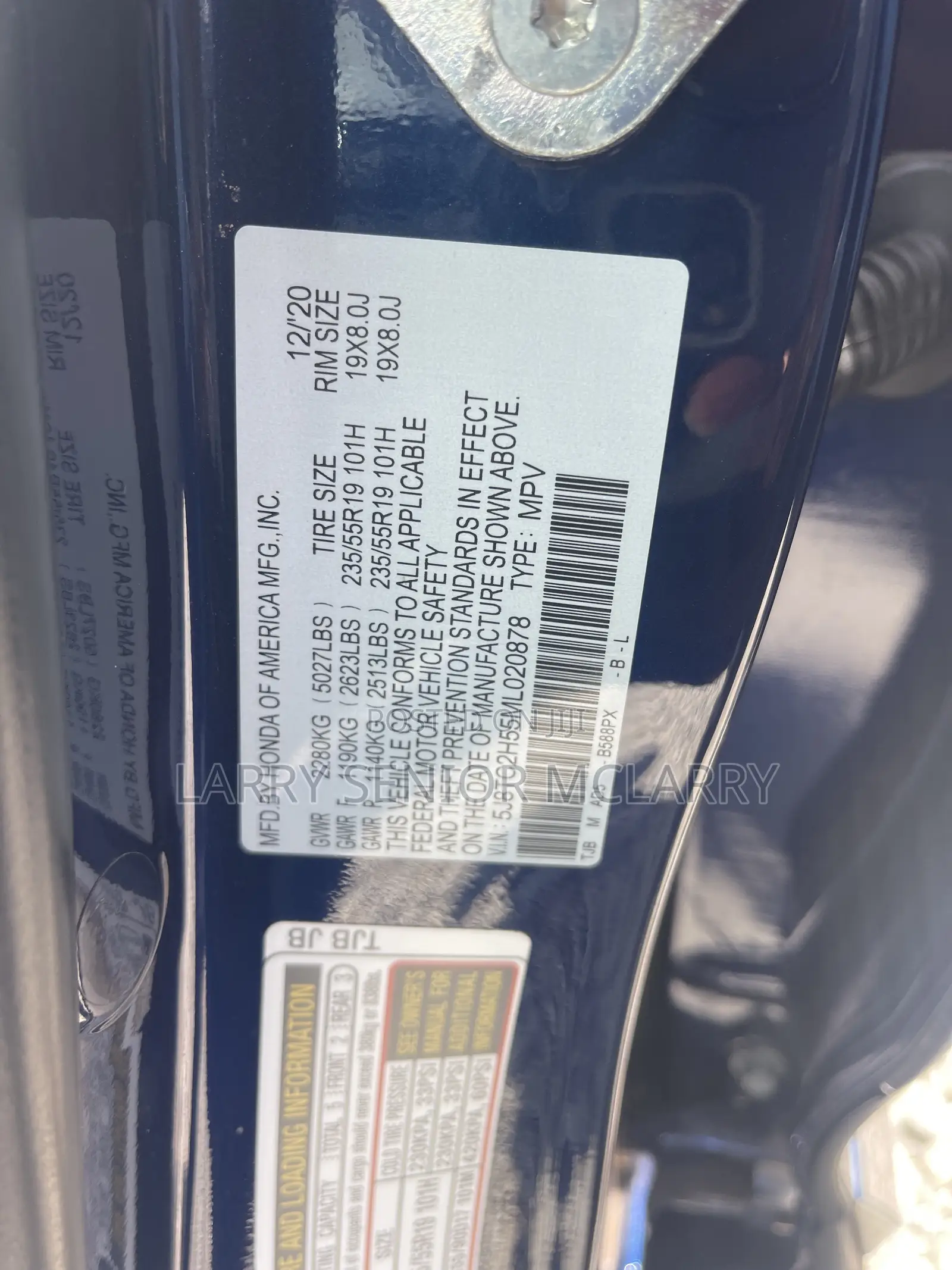 Acura RDX 2021 Blue