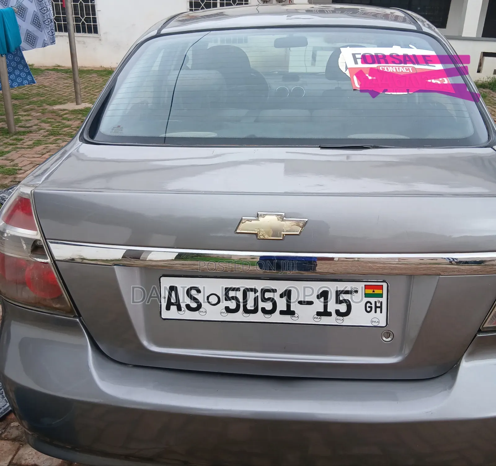 Chevrolet Aveo 2007 Silver