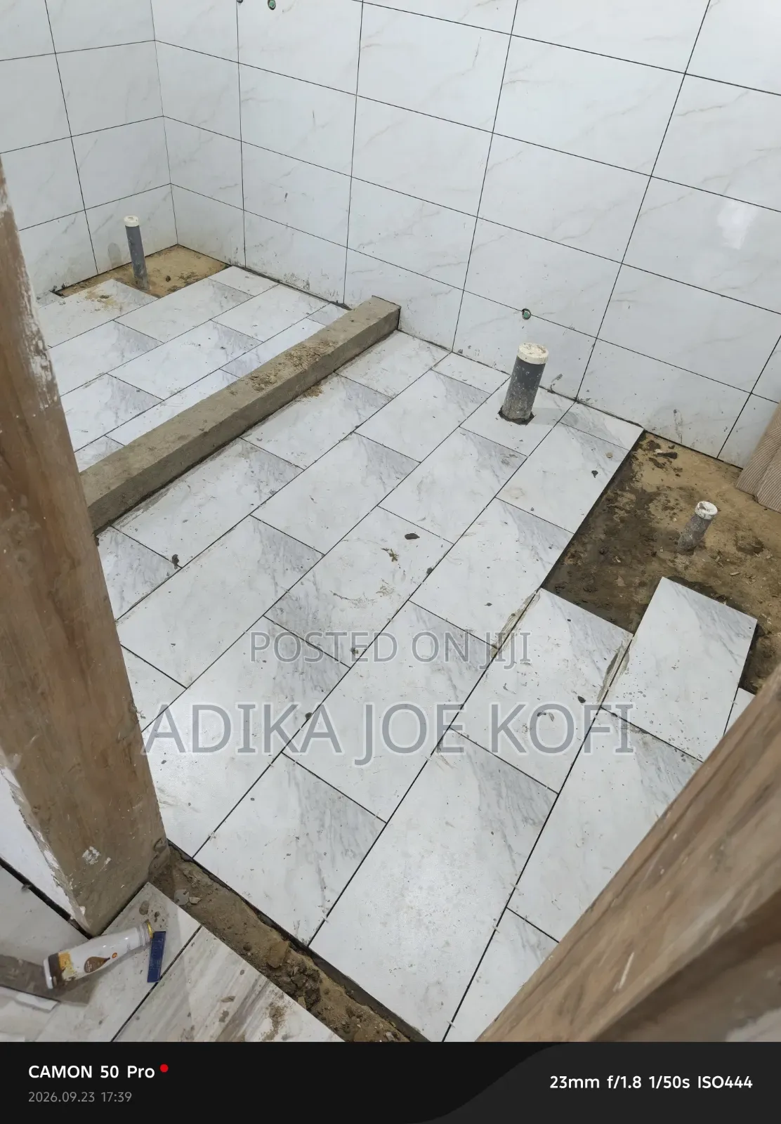 Exterior Tiles Installations by Joefel