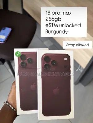 New Apple iPhone 18 Pro Max 256 GB