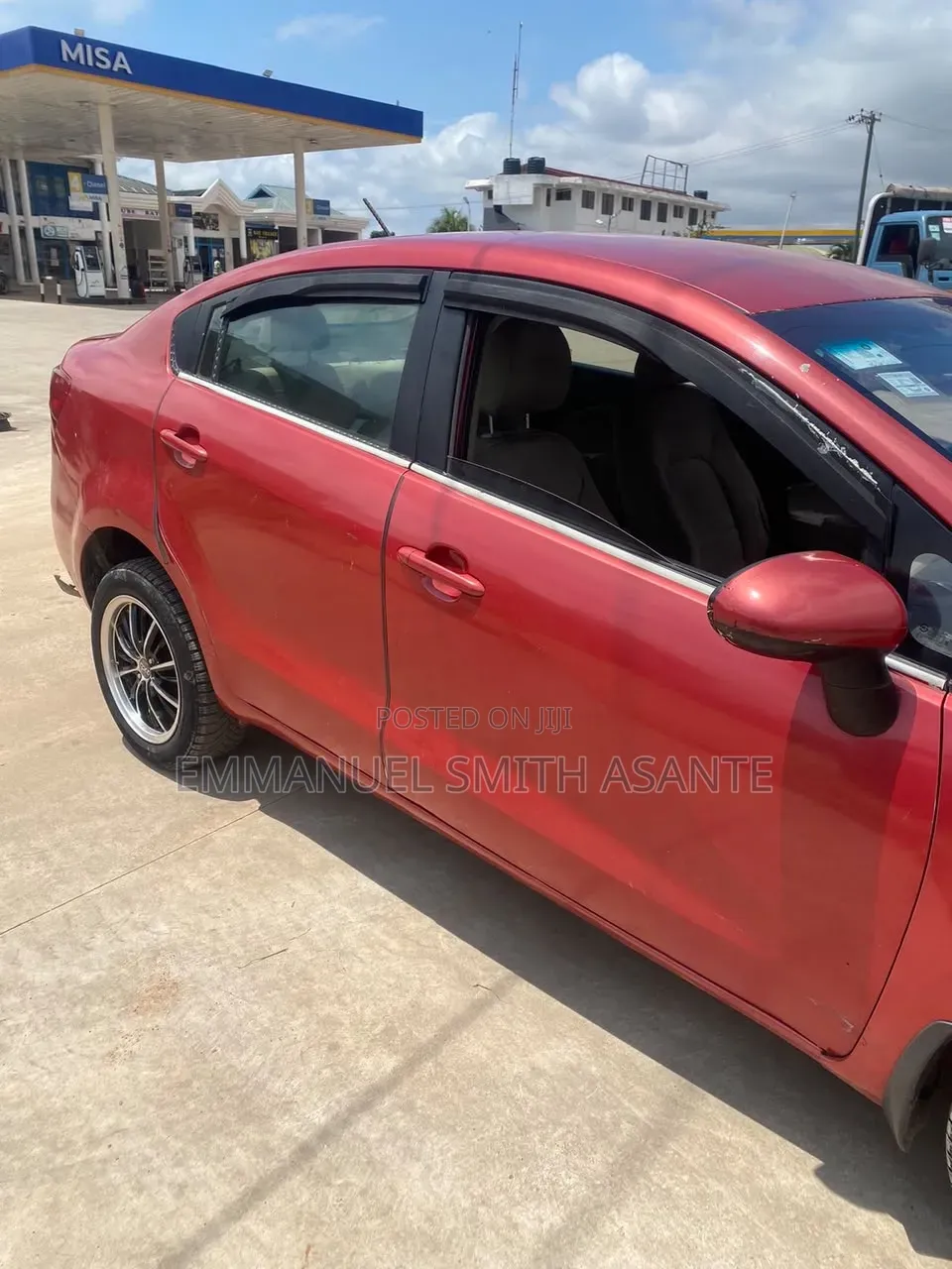 Kia Rio EX 4dr Sedan (1.6L 4cyl 6A) 2012 Red