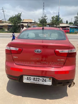 Kia Rio EX 4dr Sedan (1.6L 4cyl 6A) 2012 Red