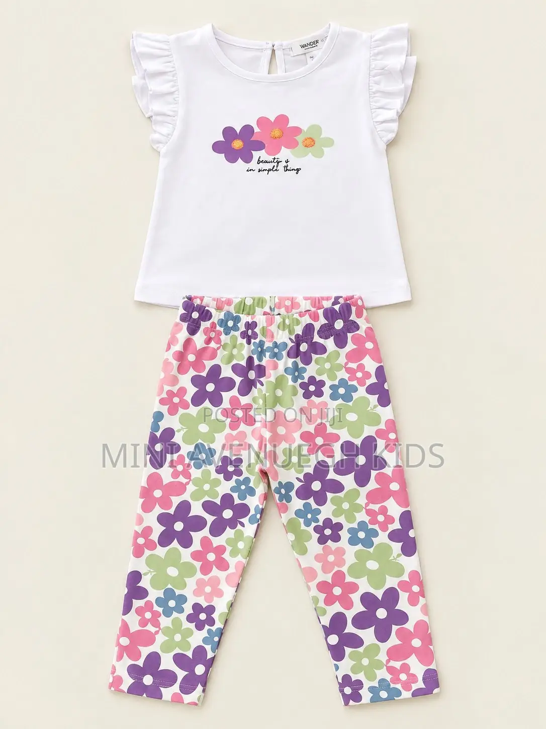 Baby Girls Tshirt Leggings Set