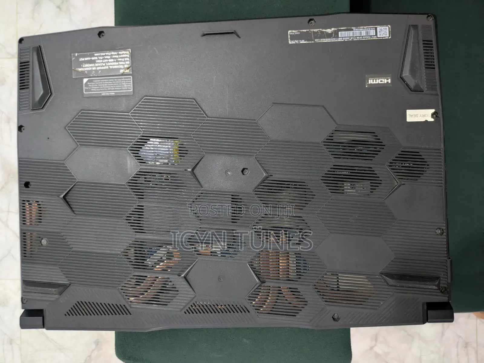 Laptop MSI Katana GF66 16GB Intel Core i7 SSD 512GB