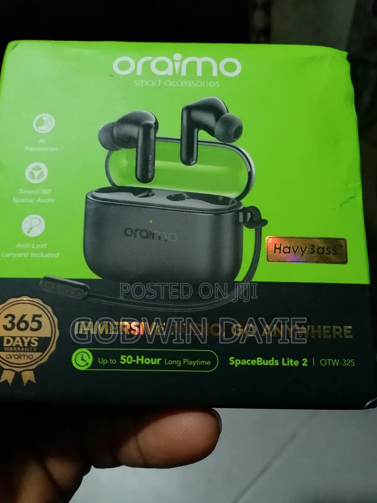 Oraimo Spacebuds Lite 2 Immersive Portable True Wireless