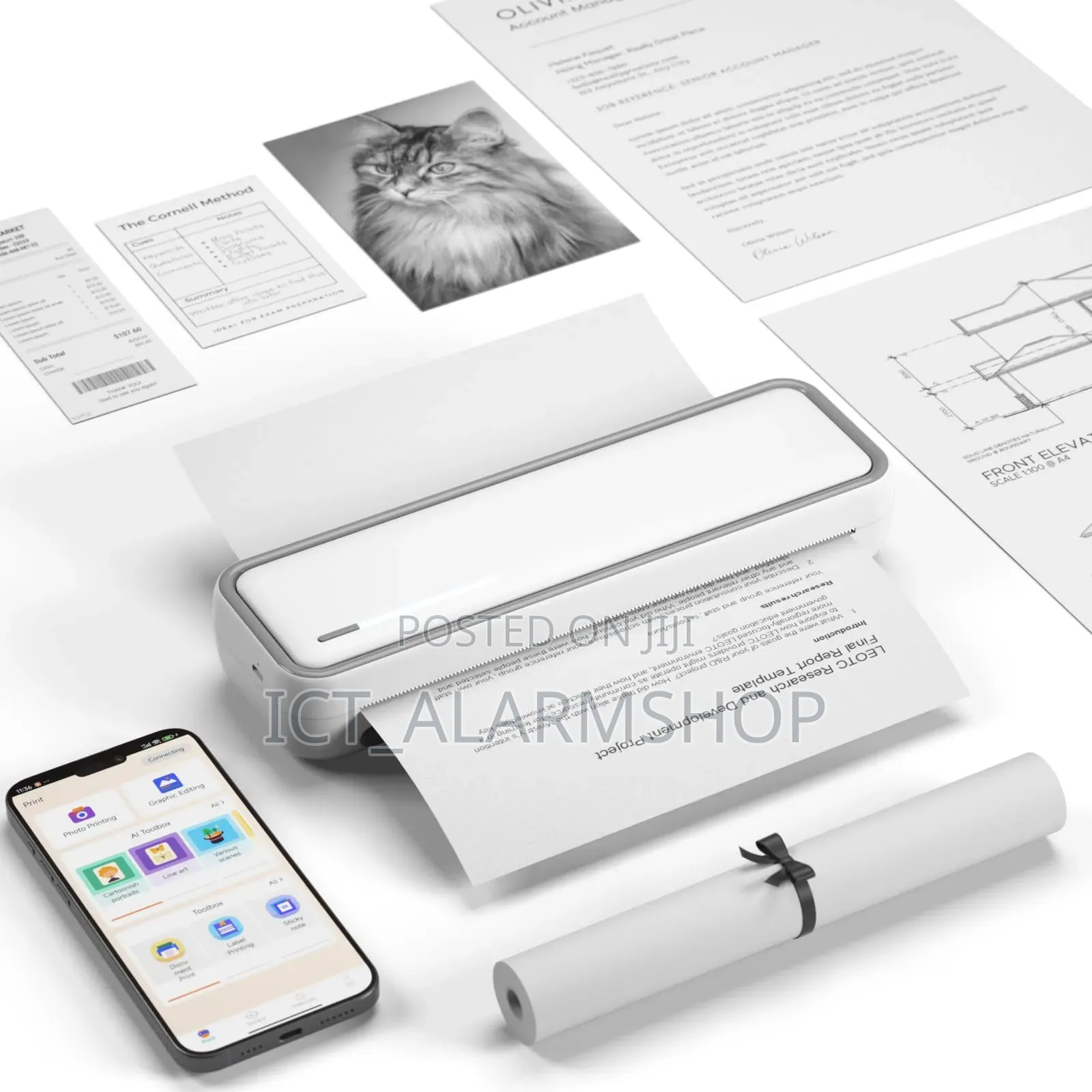 Portable Mini A4 Thermal Printer