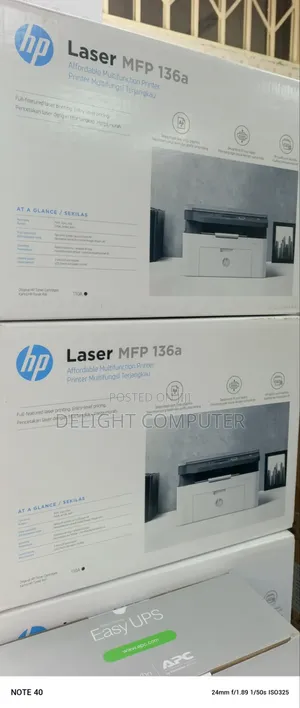 HP Laser MFP 136a Multi-Function Monochrome Laser Printer