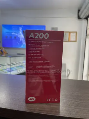 New Itel A200+ 128 GB Black