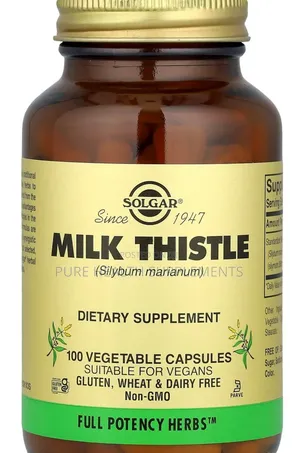 Milk Thistle 450 Mg, Liver Health, (360 Mg Silymarin), 100 Veg Caps