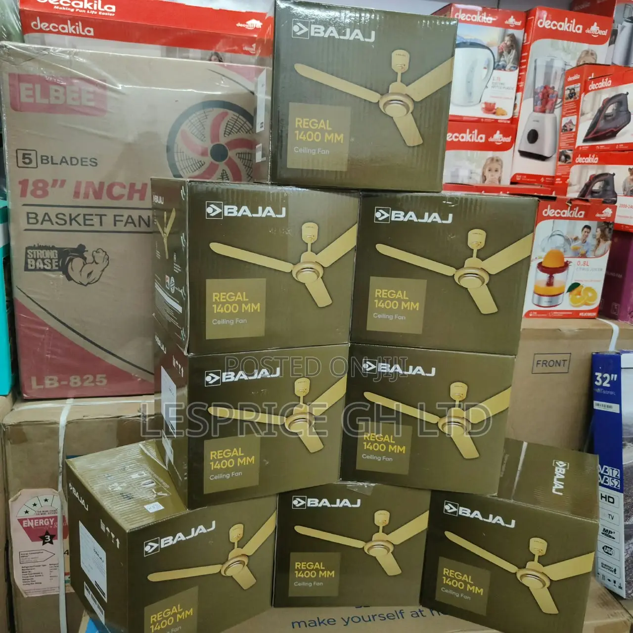 Ever Reliable 1400mm Regal Ceiling Fan From Bajaj