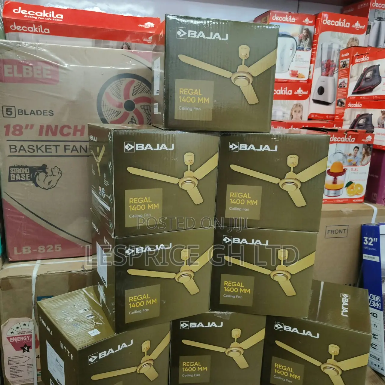 Ever Reliable 1400mm Regal Ceiling Fan From Bajaj