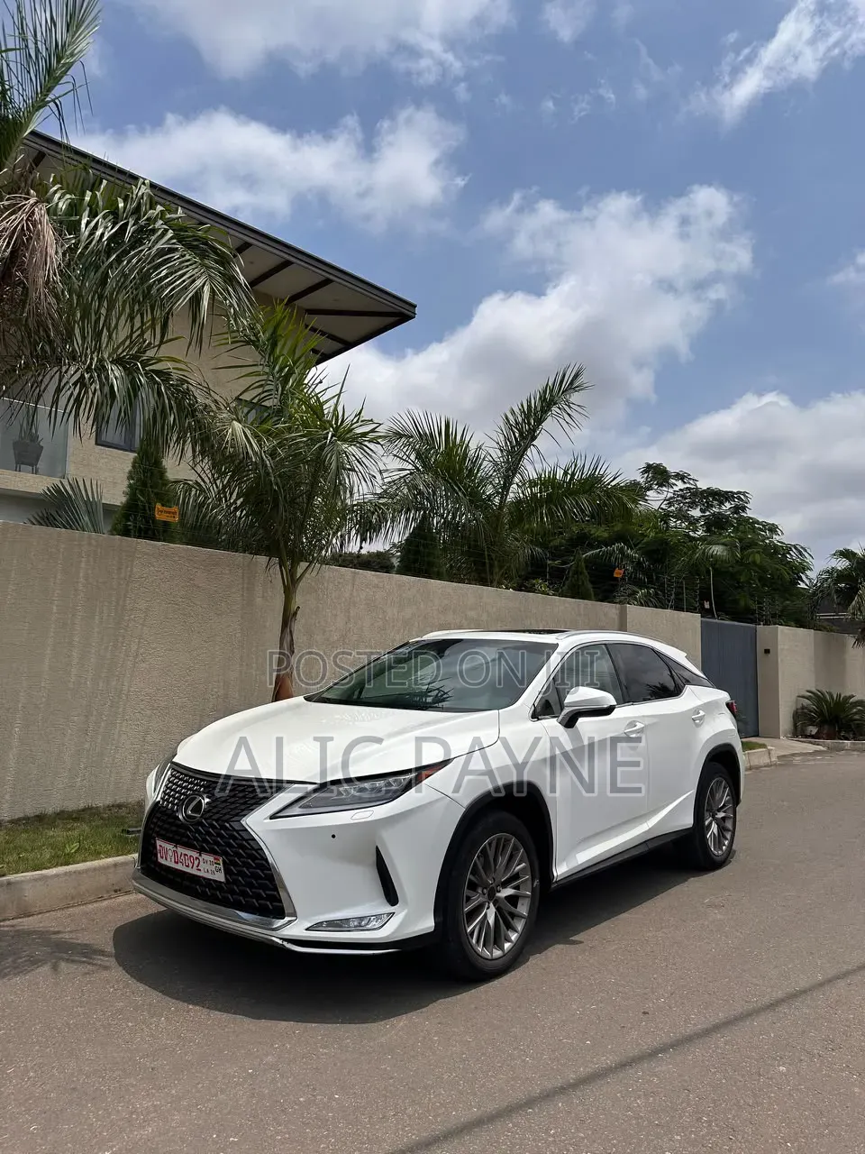 Lexus RX 350  F Sport AWD 2019 White