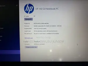 Laptop HP 250 G4 4GB Intel Celeron HDD 500GB