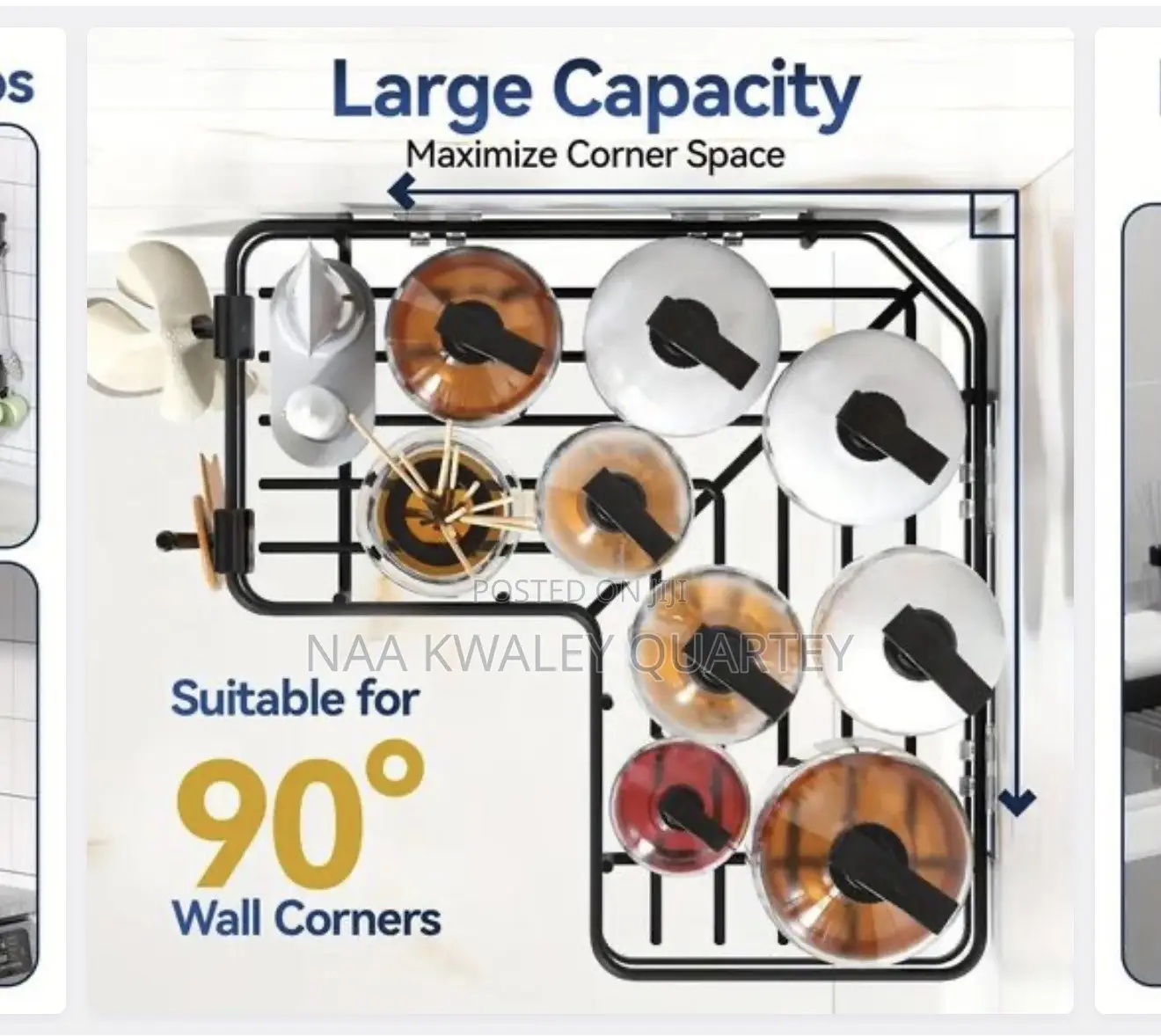 5pcs Corner Shower Caddy Set