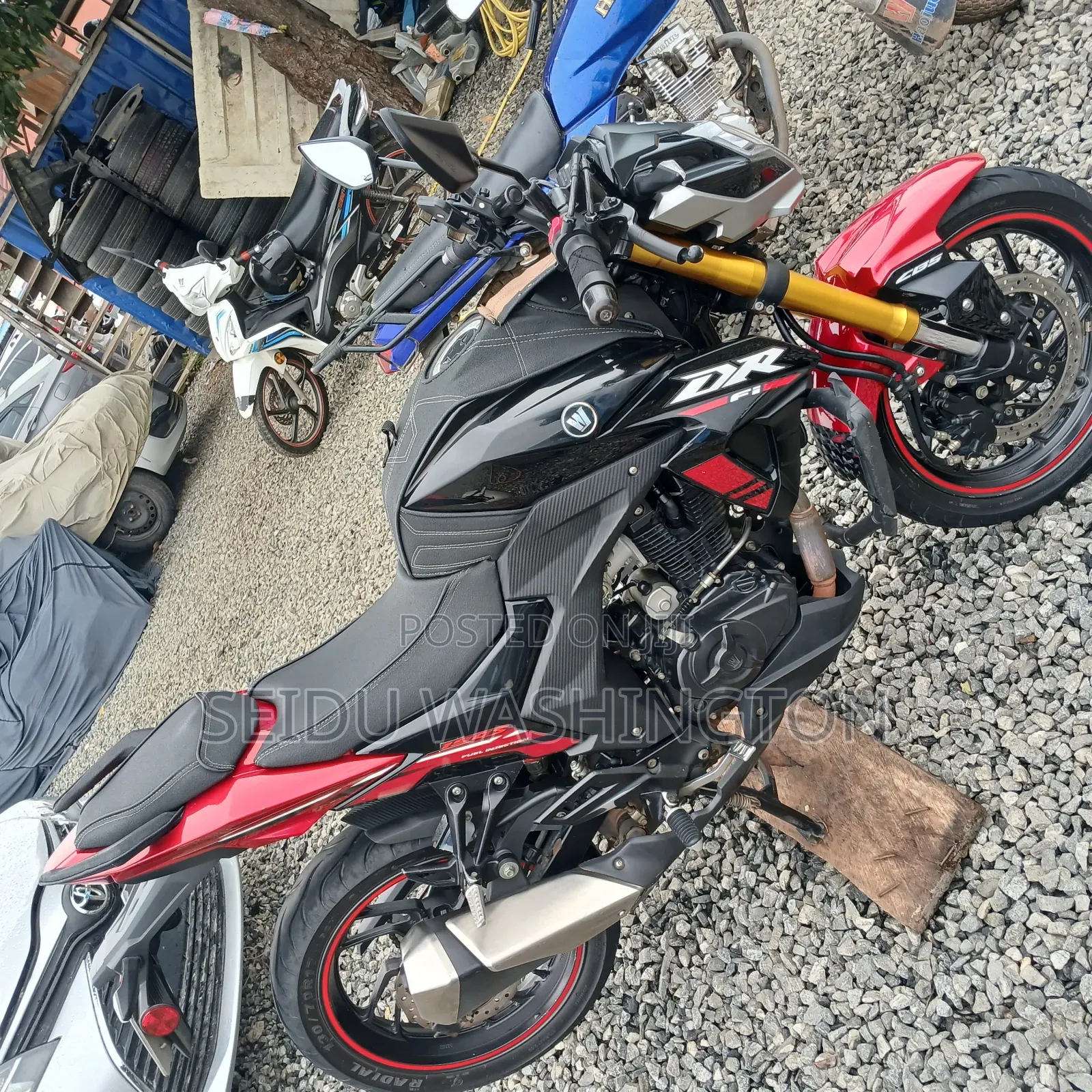 Haojue DR190S 2025 Red