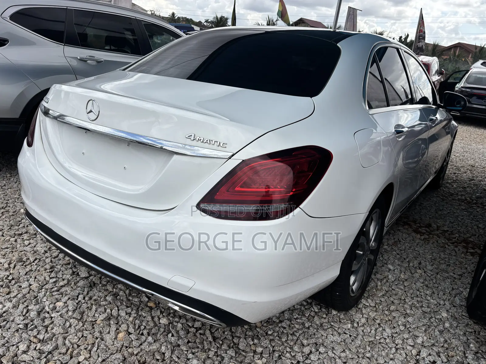 Mercedes-Benz C300 Base C300 AWD 4MATIC Sedan 2019 White