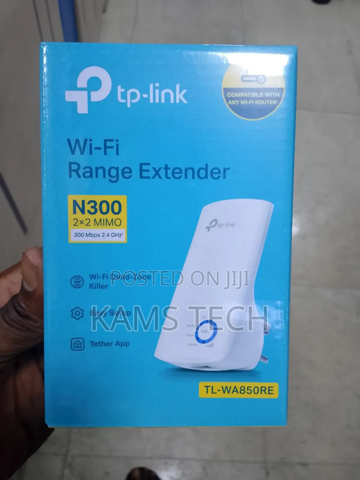 TP-Link TL-Wa850re Wifi Range Extender With 1 LAN Port