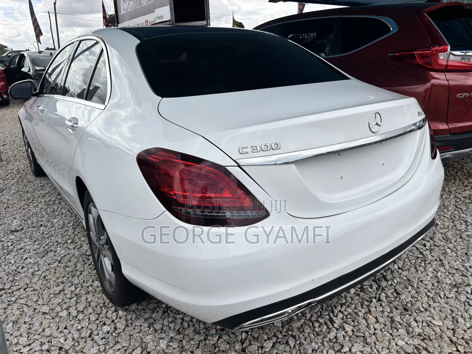 Mercedes-Benz C300 Base C300 AWD 4MATIC Sedan 2019 White