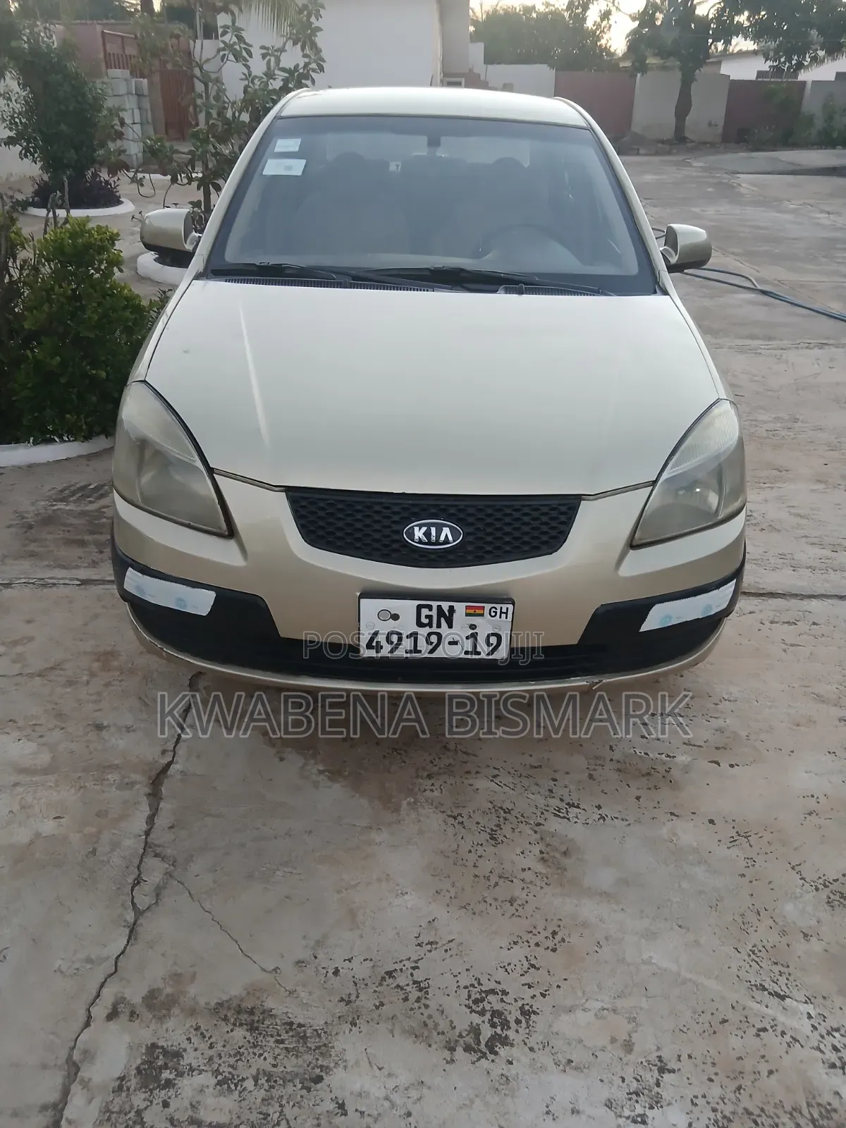 Kia Rio 2009 Gold
