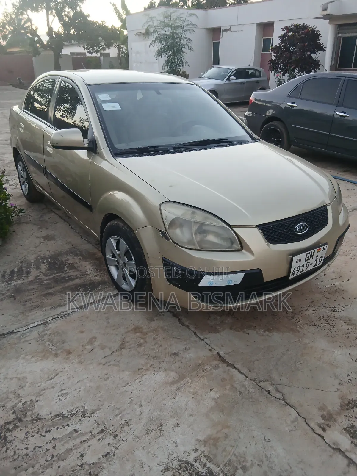 Kia Rio 2009 Gold